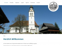 kirchemadis.ch Webseite Vorschau