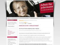 arbeit-fuer-jedermann.de Webseite Vorschau