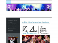 dee-age.com Webseite Vorschau