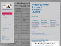wolfgangboehmer.com Webseite Vorschau