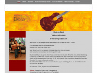 musik-im-detail.de Webseite Vorschau