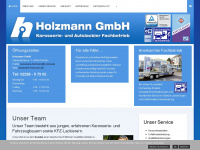 karosserie-holzmann.de Webseite Vorschau