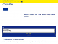 promet-split.hr Webseite Vorschau
