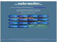 suche-musiker.com Webseite Vorschau