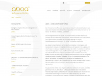 aboa-architekten.de Webseite Vorschau