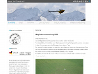 alpine-heli.de Webseite Vorschau