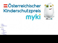 kinderschutz-preis.at Webseite Vorschau