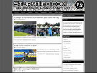 sturmtifo.com Webseite Vorschau