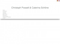 christophposselt.de Webseite Vorschau