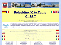 citytours.co.at Webseite Vorschau