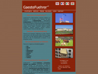 gaestefuehrer.at Webseite Vorschau
