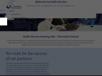audioservice.com Webseite Vorschau