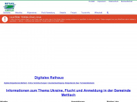 mettlach.de Webseite Vorschau