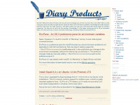 diaryproducts.net Thumbnail