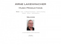 arne-lakenmacher.com Webseite Vorschau