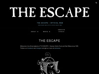 the-escape.de Webseite Vorschau