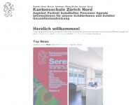 kzn.ch Webseite Vorschau