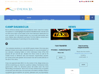 dalmacija-camp.com Webseite Vorschau
