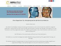 sensaction-training.de Webseite Vorschau