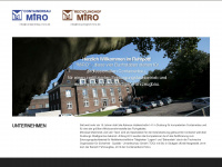 containerbau-miro.de Webseite Vorschau