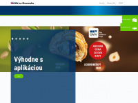 omv.sk Webseite Vorschau