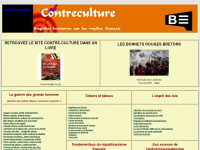 contreculture.org Webseite Vorschau