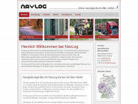 navlog.info Webseite Vorschau