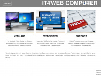 it4web.ch Webseite Vorschau