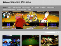 bowlingcenter-trimbach.ch Webseite Vorschau