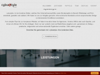cybustyle.ch Webseite Vorschau
