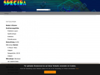 spectra-shop.de Webseite Vorschau