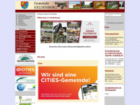 heldenberg.gv.at Webseite Vorschau