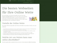 onlinewette24.de Webseite Vorschau