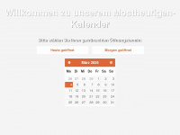 mostheurige.com Webseite Vorschau