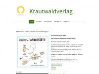 krautwaldverlag.de Webseite Vorschau