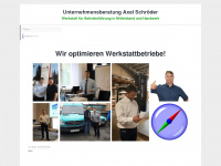 axel-schroeder.de Webseite Vorschau