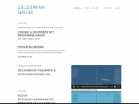 zsuzsannagahse.ch Webseite Vorschau