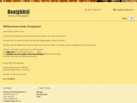 honighuesli.ch Webseite Vorschau