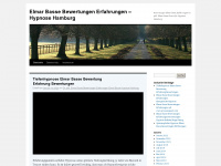 hypnosehamburg.wordpress.com Webseite Vorschau