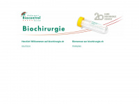 biochirurgie.ch Webseite Vorschau