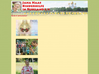 janahaas-kinderhilfe.de Webseite Vorschau