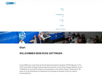 rcds-goettingen.de Webseite Vorschau
