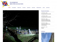 feuerwehr-malters-schachen.ch Webseite Vorschau