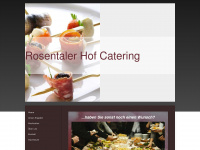 rosentaler-hof-catering.at Webseite Vorschau