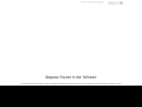 segway-tours.ch Webseite Vorschau