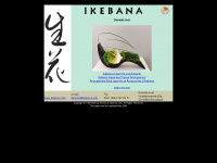 ikebana.info Webseite Vorschau