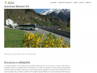 autolinee.ch Webseite Vorschau