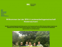 bdkj-niedersachsen.de Webseite Vorschau