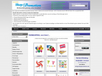 shop4promotion.de Webseite Vorschau