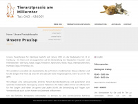 tierarztpraxis-am-millerntor.de Webseite Vorschau